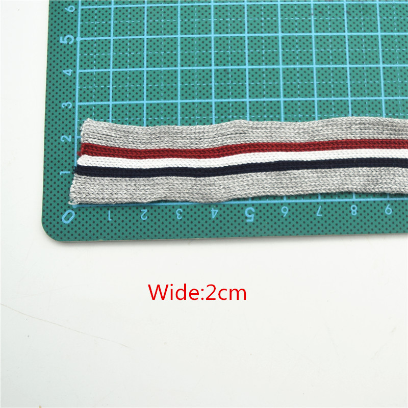 10 yards Katoen Singels Gestreepte Riem dikke DIY Kleding tas/riem maken tape