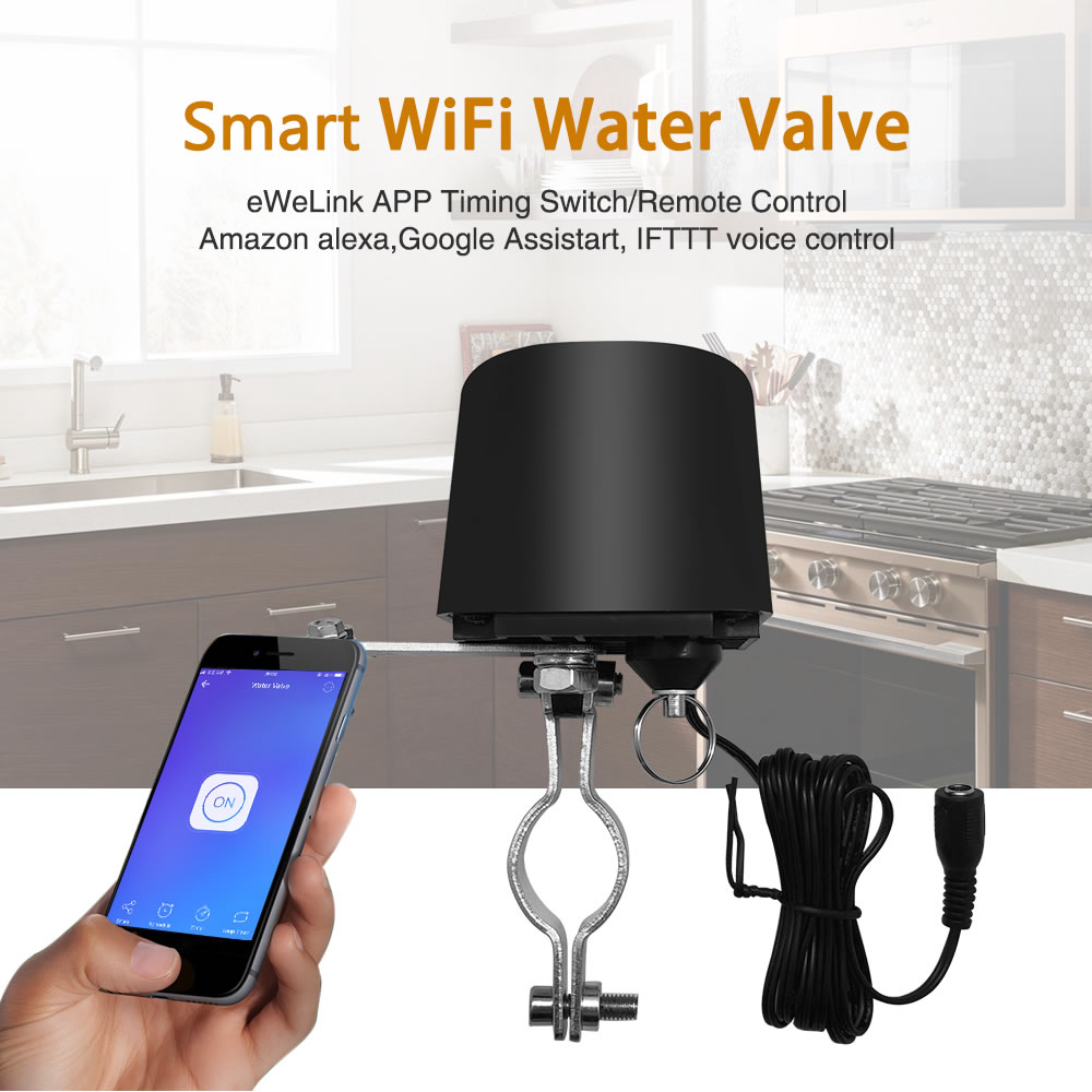 Tuya Water Valve WIFI Smart Controller Smart life WIFI Smart Switch for GW-RF Water Valve works with Alexa Google Home Tuya APP