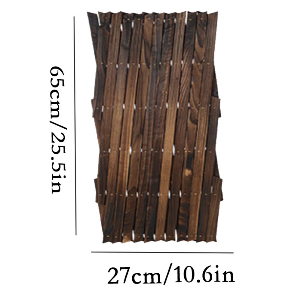 Treillis en bois anticorrosion pour mur de jardin, panneau de clôture, support pour plantes grimpantes, clôture décorative pour jardin, maison