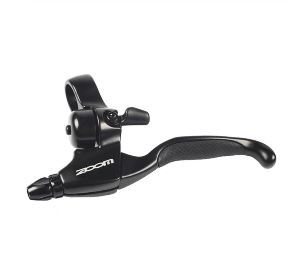 Zoom Rem V-Brake Schijfremmen Hendel Met Bel 22Mm V Brake Aluminium Mountainbike Fiets Rem handvat Crank Ring: L Brake Lever Bell