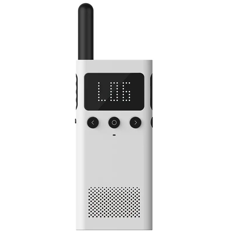 Original Xiaomi Mijia Walkie Talkie 1S APP compartir la ubicación de 20 canales de Radio 430-440MHz inteligente interfono Bluetooth USB