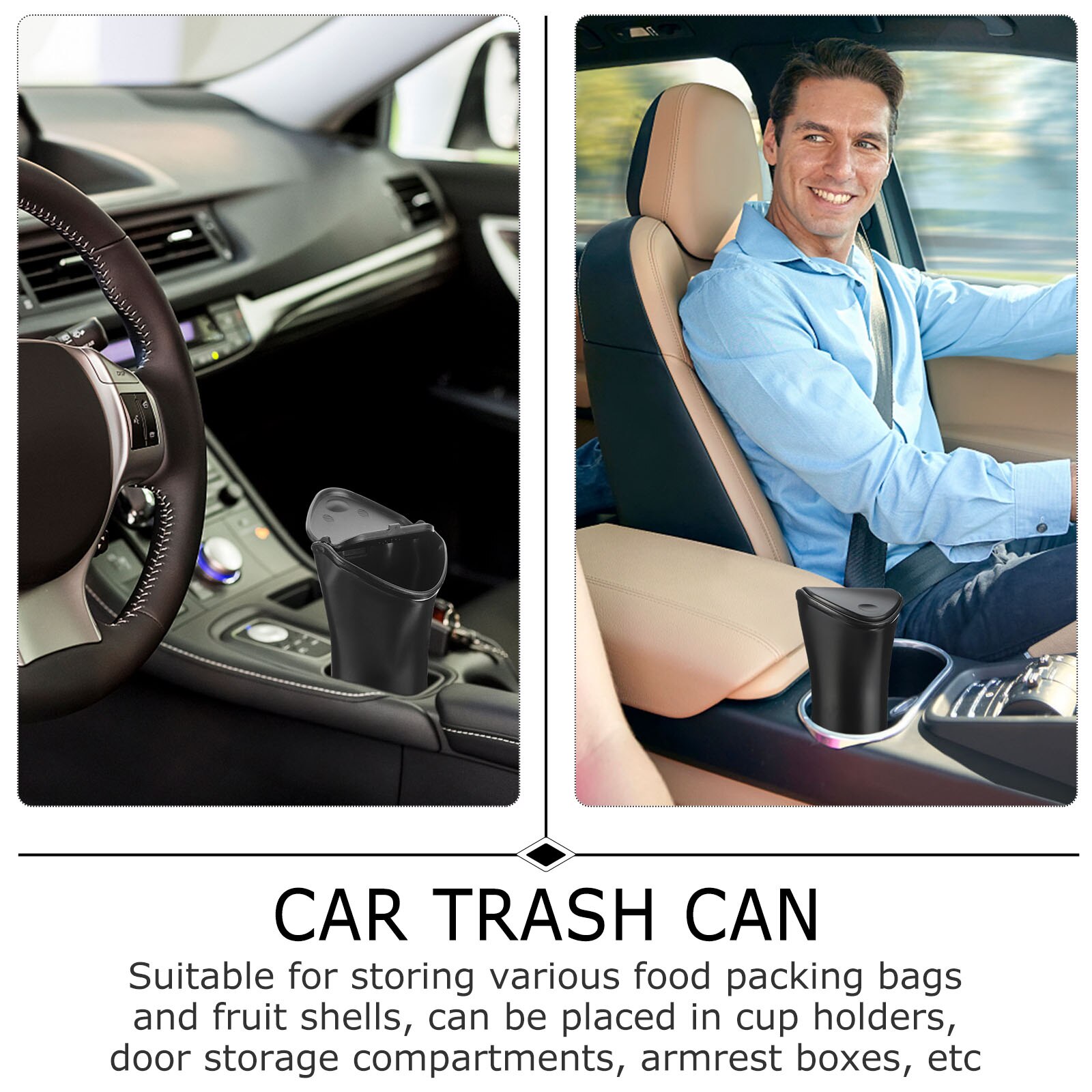 Wagen Abfall Container Plastik Müll kann multifunktional Lager Eimer Lager Kasten