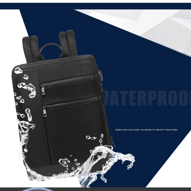 Diebstahlsicherer herren-laptop-rucksack (15.6 zoll) – wasserdicht, ideal für schule, reisen und rucksackreisen.
