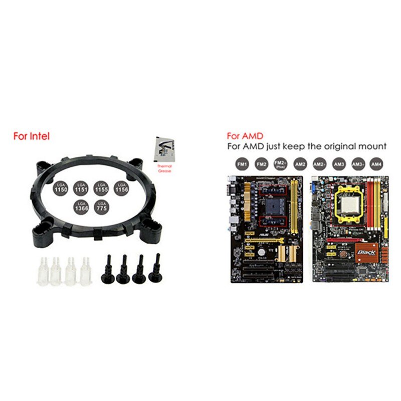 CPU Cooler 135mm Dual Copper Tube PC CPU Cooling Fan Efficient Silent Fans For Intel AMD Processor