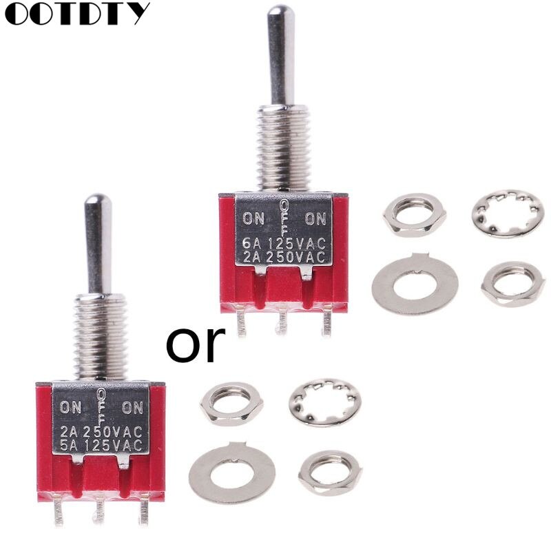 MTS-403 On-Off-On Mini Miniature Toggle Switch 3 P... – Vicedeal
