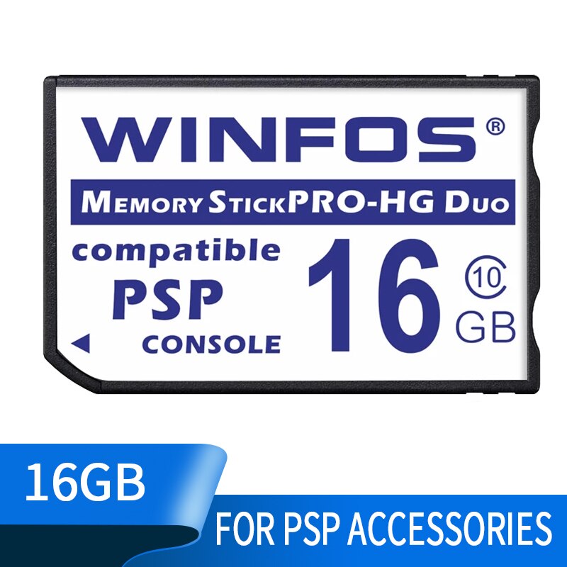 Winfos para PSP accesorios GB 8GB 16GB 32GB MS Pro Duo la tarjeta de memoria de la capacidad Real