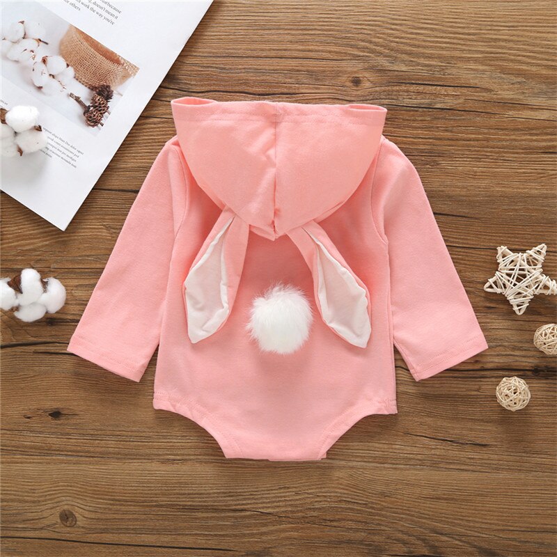 Ropa para bebés pequeños, monos para bebé varón, monos para bebé, Orejas de conejo, mono, trajes, ropa
