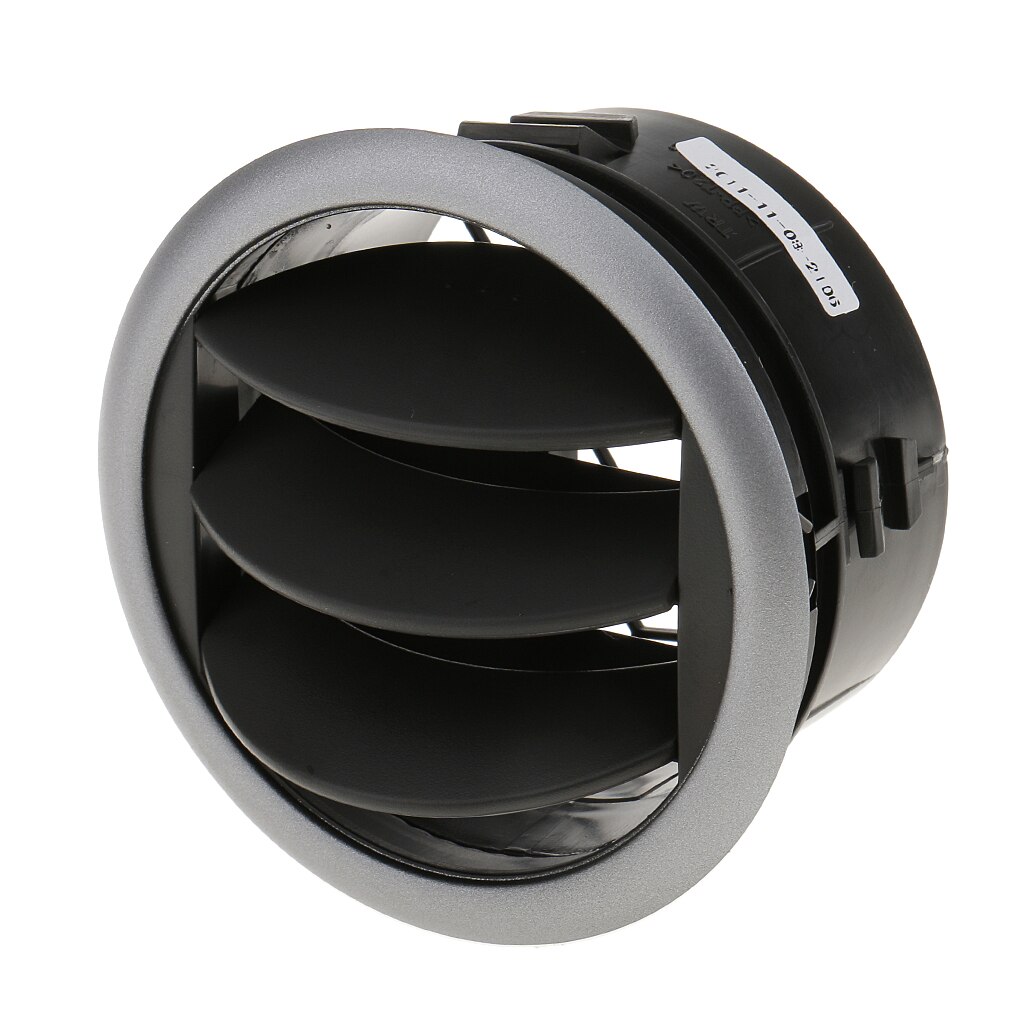 Rejilla de ventilación de coche, Deflector de 360 grados, cubierta de salida de aire acondicionado, accesorios de tablero para Suzuki SX4 05-13, plástico ABS