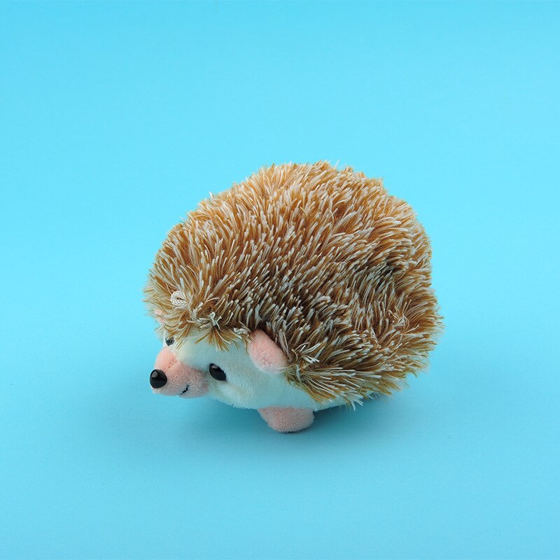 1Pcs Diy Naaien Naald Houder Cartoon Egel Vorm Pin Opslag Kussen Zachte Stof Naaien Speldenkussen Accessoires: Brown