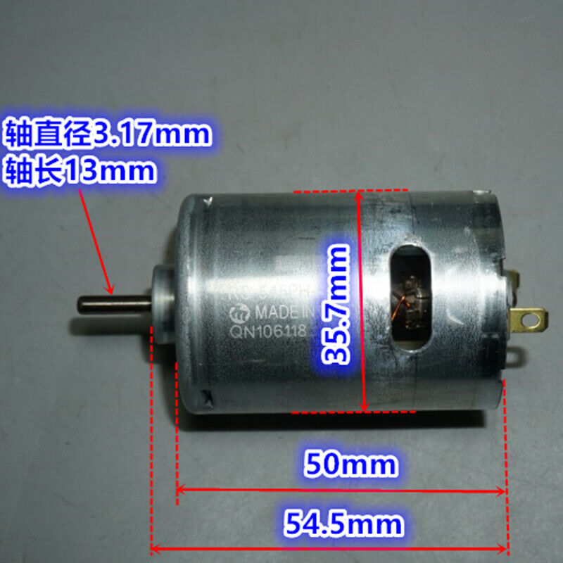 Mabuchi RS-545PH-5017 Motor Dc 5V 9V 12V 24000Rpm Hoge Snelheid High Power Voor Elektrische Boor Gereedschap/Auto Boot Modellen