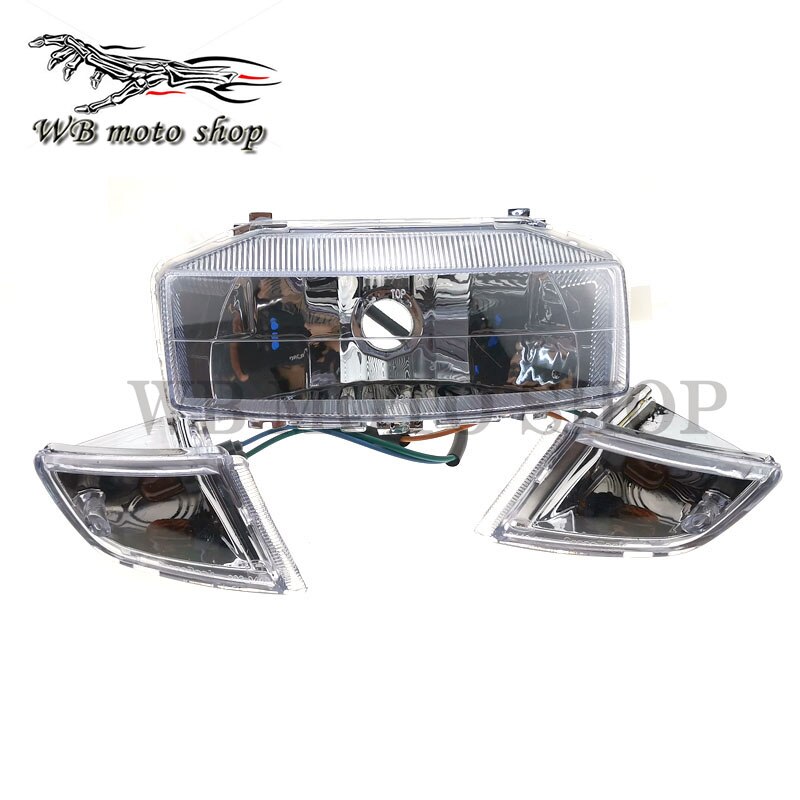 motorcycle lights headlights motorcycle Turn Signal Lights Indicators Light for Honda DIO 50cc AF17 AF18 AF25 Motorcycle scooter: White