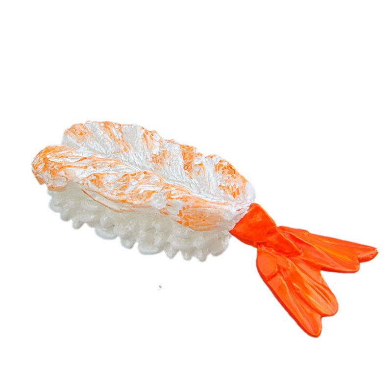 Simulation Sushi Fridge Magnets Refrigerator Stickers Japanese Cartoon Stereo Food Magnetic Stickers Refrigerator Decoration: A