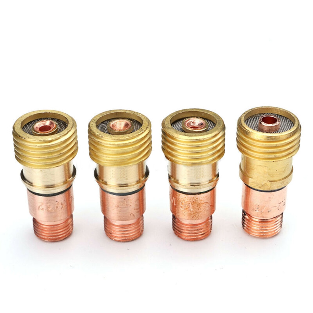 40pc tig lasbrander korte gaslens set #10 glazen warmtebekerset voor wp -17/18/26 merk en