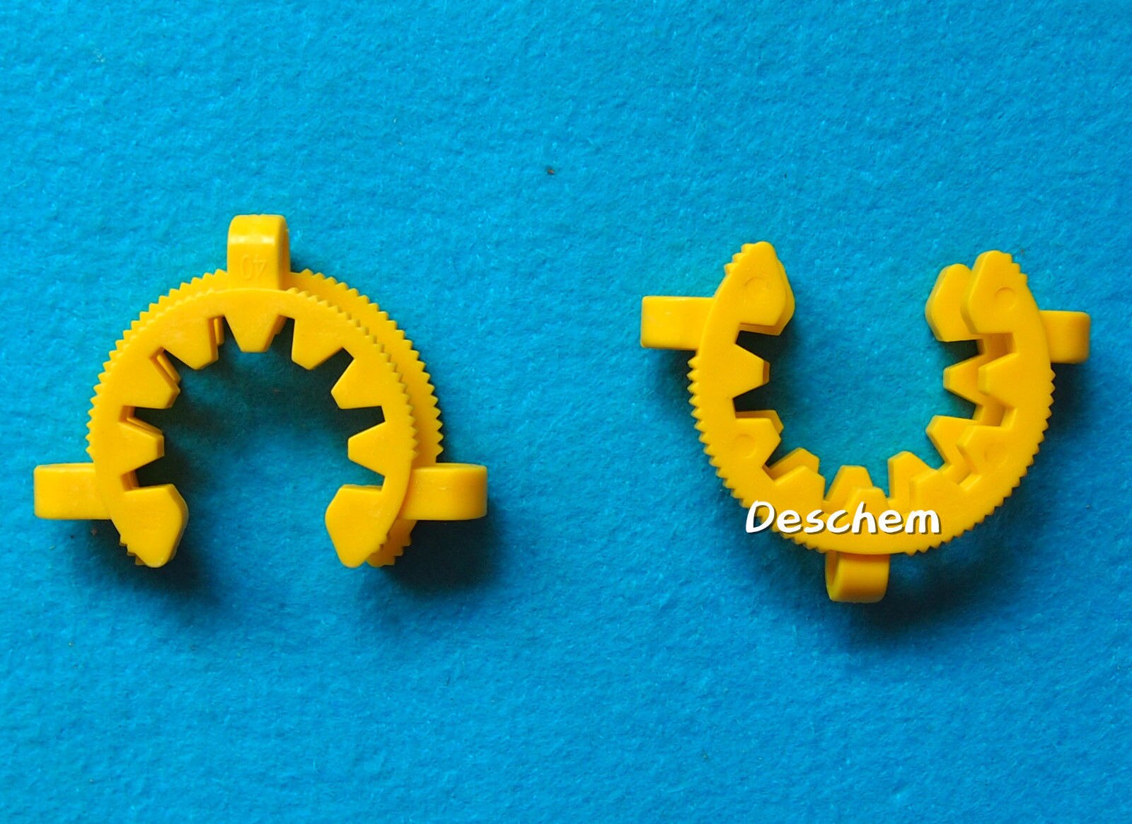 40#,Lab Plastic Clamp Tongs Clip Keck for 40/38 Glass Joint,2 Pcs/Lot