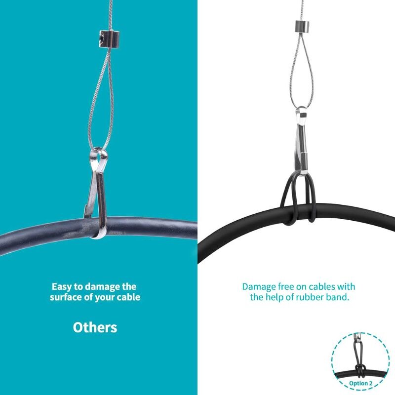 1Set VR Cable Management System Ceiling Pulley VR Accessories Kit for HTC Vive/Vive Pro/Oculus Rift/PSVR/Samsung Odyssey Glasses