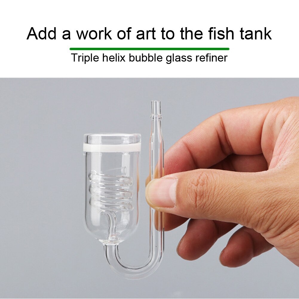 Carbon Dioxide Refiner Aquarium CO2 Diffuser Equipments Aquarium Fish Tank CO2 Screw Dissolver Diffuser Atomizer #38