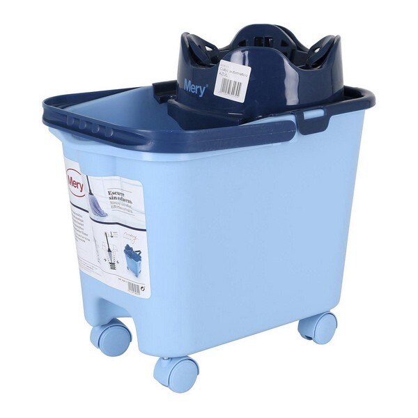 Cubo de Fregona con Escurridor Automático Rayen 14 L (38,5 x 39 x 25,5 cm)