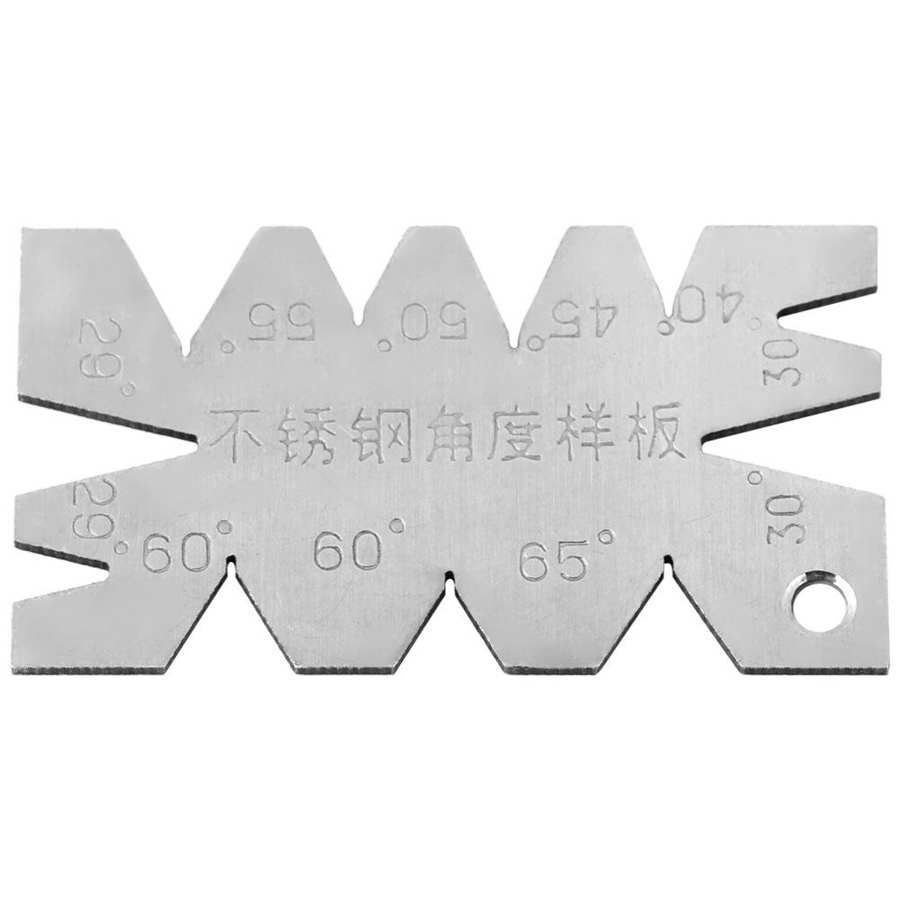 Drill bits angle gauge 3pcs set Dirll sharpener tools S/S inspection Angle Gauge
