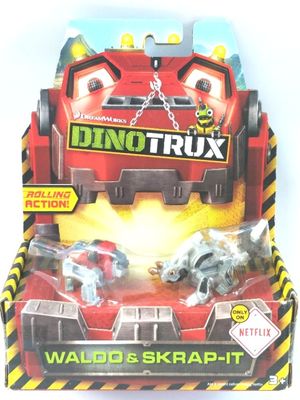 Con scatola originale Dinotrux Dinosaur Truck rimovibile Dinosaur Toy Car Mini modelli regali per bambini nuovi modelli di dinosauri: 17