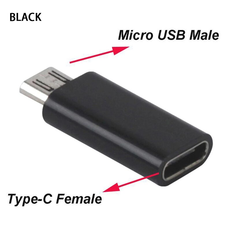 Type-C Vrouwelijke Connector Naar Micro Usb 2.0 Male Usb 3.1 Converter Gegevensoverdracht En Opladen Otg Adapter