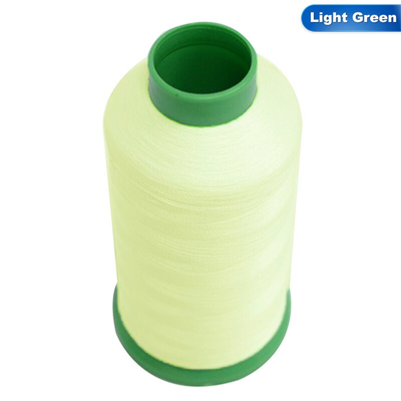 7 cores 1000 jardas carretel brilho luminoso no escuro máquina diy bordado linha de costura: LG