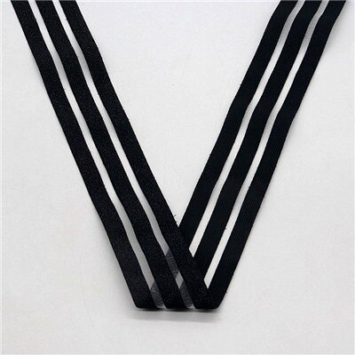 Naaien rekbare elastische band 40mm 50mm breedte wit zwart kant elastische lint tailleband ondergoed kledingstuk diy accessoires 1m