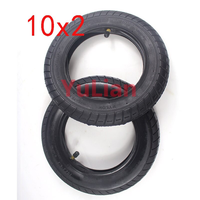 10 Zoll 10x2 Reifen für Xiaomi Mijia M365 Elektris... – Grandado