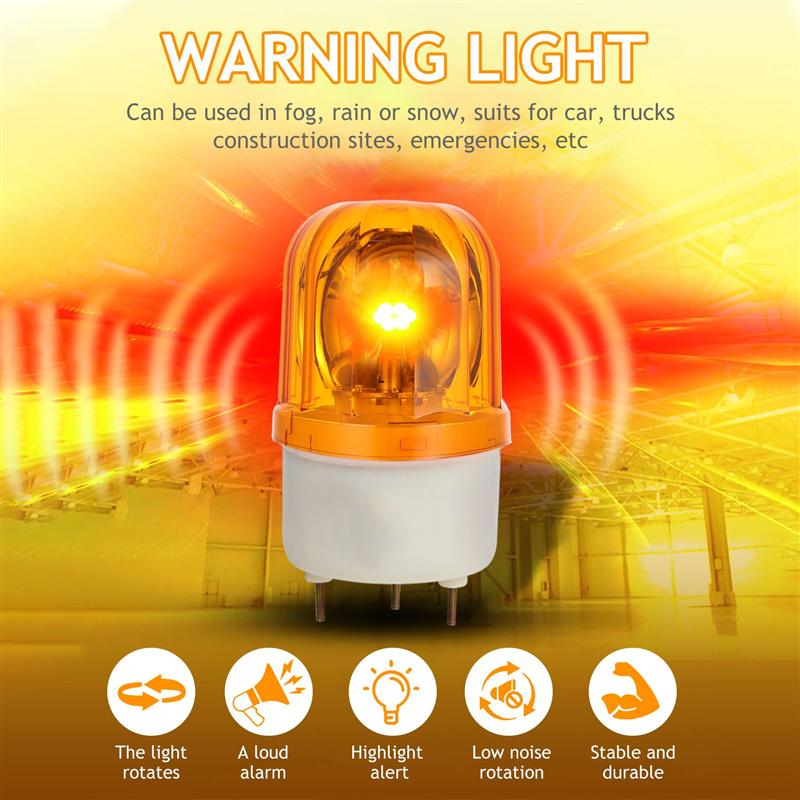 Rotating Emergency LED Strobe Warning Light Flashi... – Vicedeal