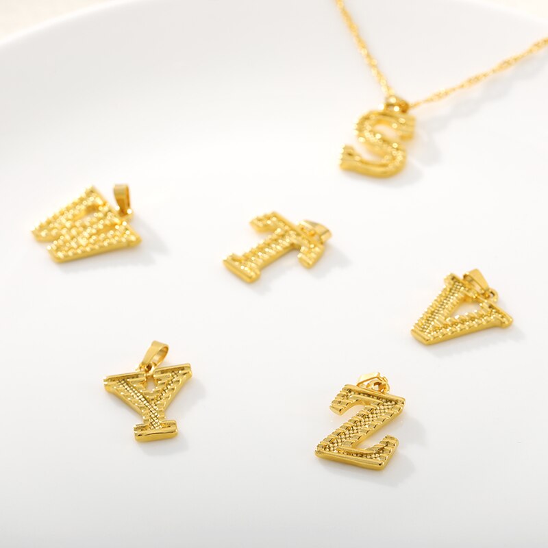 Initial Fußkettchen Armbänder Für Frauen Edelstahl Alphabet Ankle Armband Auf Die Bein A-Z Brief Gold Kette Fuß boho Schmuck