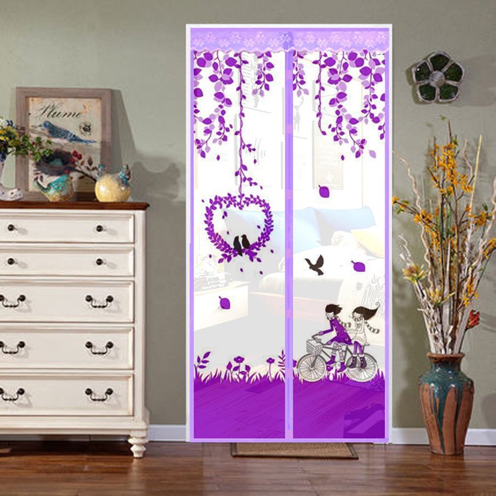 Hands-free Magnetic mosquito net door net Anti fly insect mosquito door screen Anti-Mosquito Magnetic curtain mesh for door