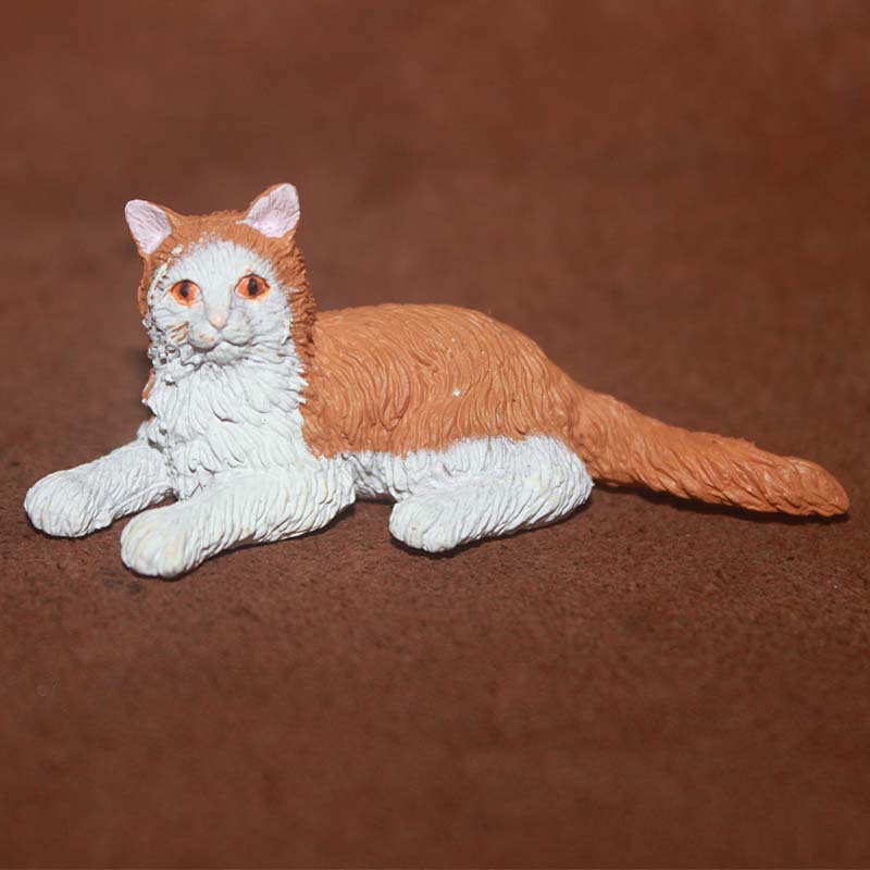 Simulation Pet Kleine Tier Katzen Modell Nette Mini Ägyptischen Mau Türkische Angora Abyssinian Miniaturen Action Figur Figuren Spielzeug