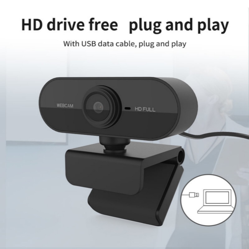 Full HD 2K 1080P 720P Auto Focus USB2.0 Webcam UVC Built-in Microphone Camera For PC Laptop PC Digital Camera Webcams