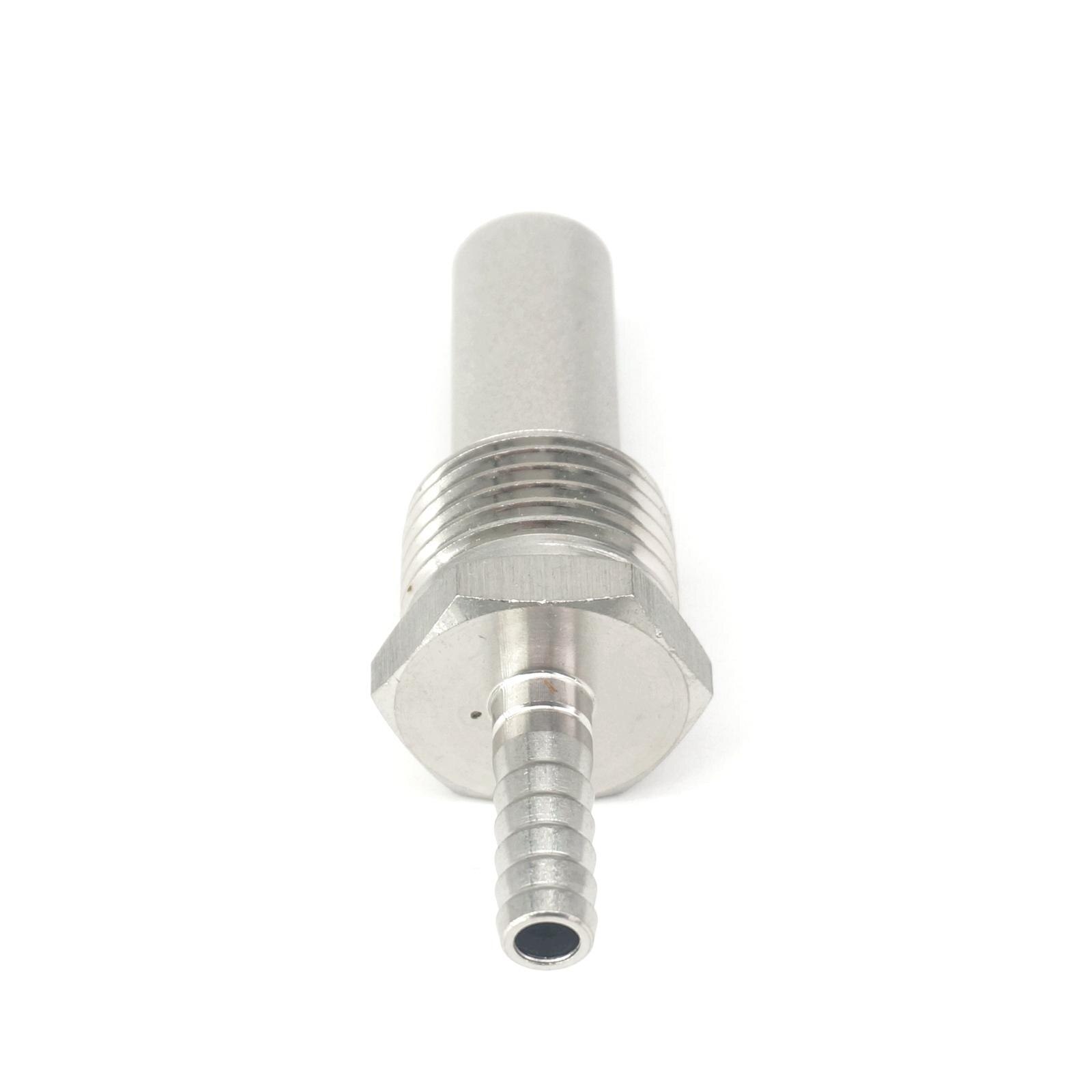 0,5 micrones 1/2 "BSPT 1/4" espiga para manguera de difusión de oxígeno piedra para elaboración casera