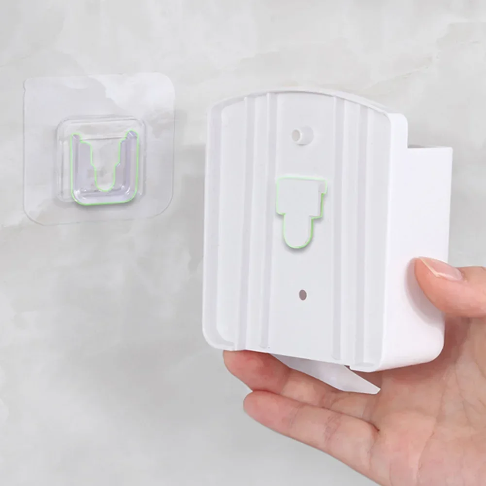 1 stks Airconditioner Afstandsbediening Houder Universele Witte Wandmontage Opbergdoos Afstandsbediening Houder Telefoon Oplaadbeugel