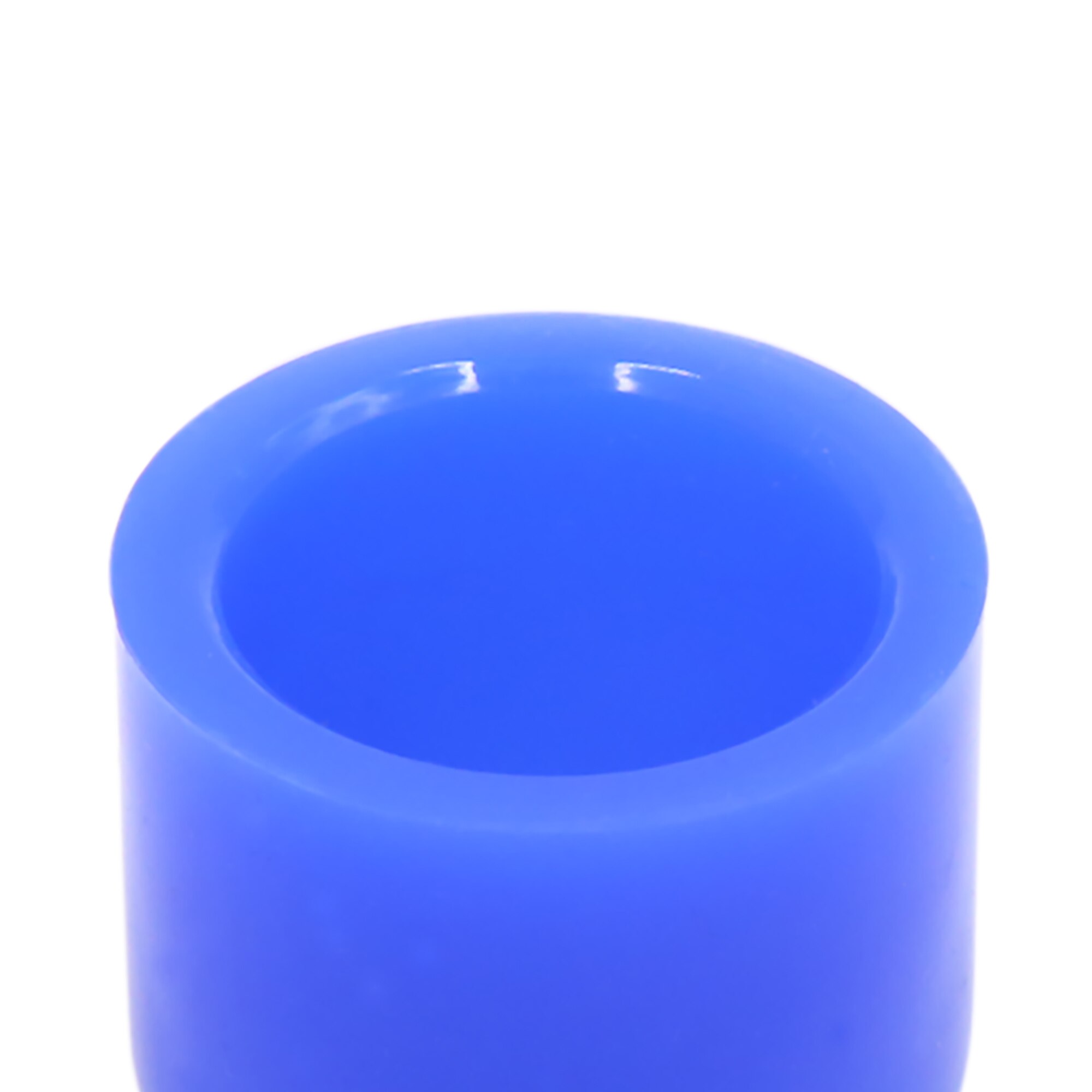 uxcell 25mm 1&quot; Silicone Blanking Cap Intake Vacuum Hose Tube Pipe End Cap Bung Blue Auto Car Accessories