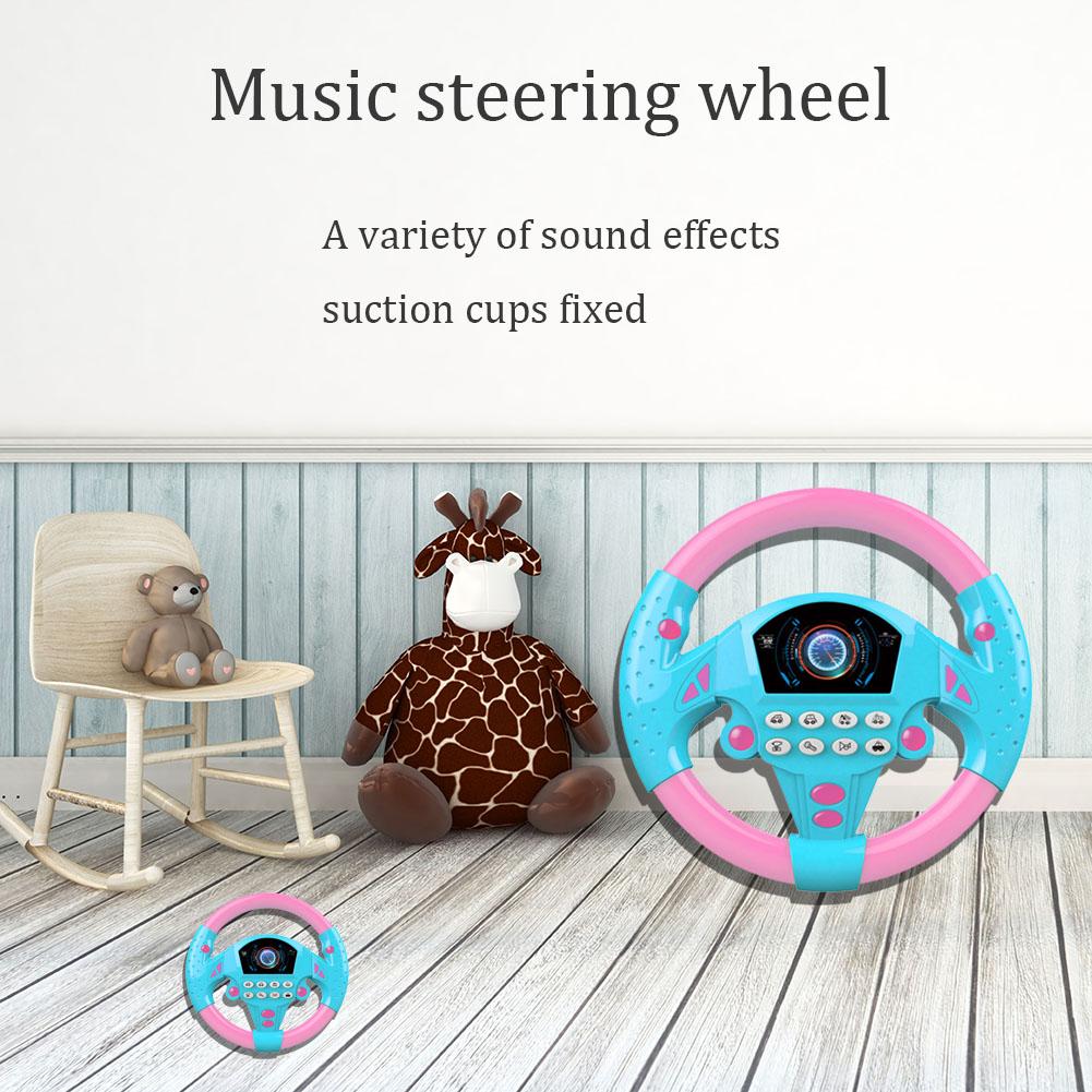 Baby Stuurwiel Elektrische Speelgoed Muziekinstrumenten Geluid Simulatie Voor Kind Ouder-kind Interactie Nauw Verenigde