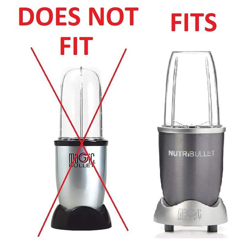 for NutriBullet Blenders with Lip Ring 32OZ Two Oversized Cup Jars for NutriBullet 600W and Pro 900W Blenders