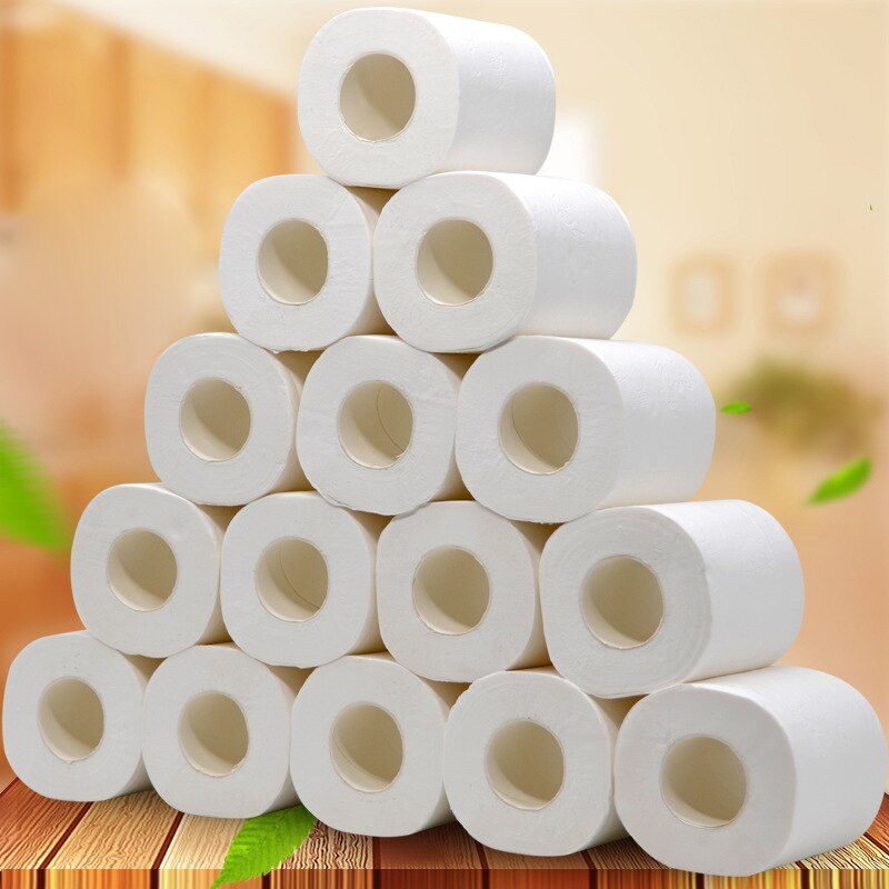 Home Bath Paper Bath Toilet Roll Paper Toilet Paper White Toilet Paper Toilet Roll Tissue Roll 4Ply Paper Towels Tissue Paper