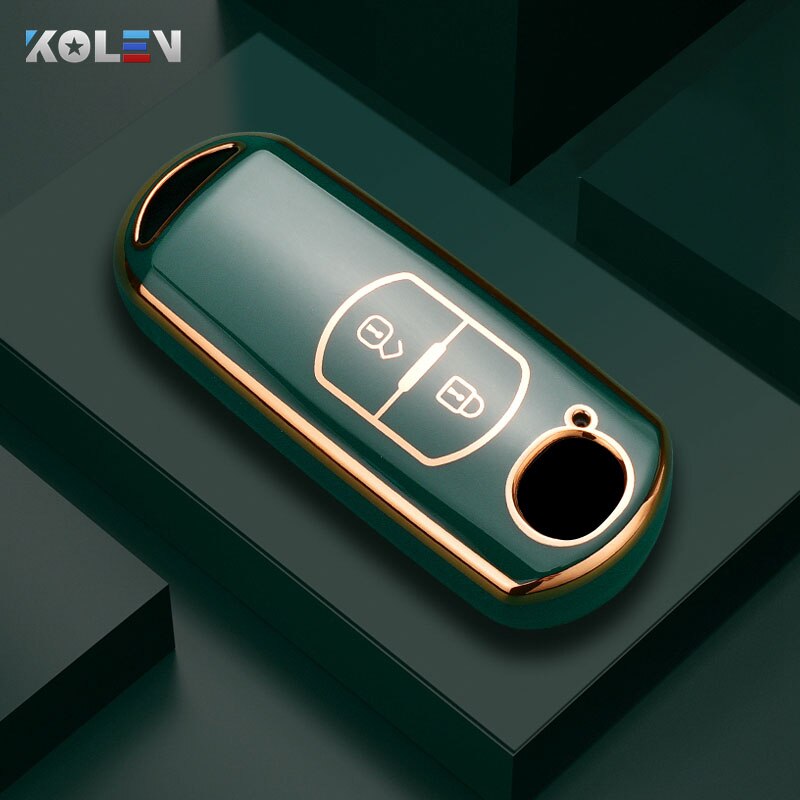 Modne etui z TPU na kluczyk zdalnego sterowania do Mazdy 2 3 5 6 BL BM GJ Atenza Axela Demio CX-3 CX3 CX-5 CX5 CX7 CX-9 CX8 Keyless