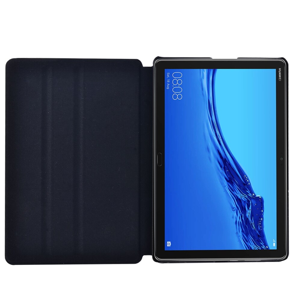 Tablet Geval Voor Huawei Mediapad M5 Lite 10.1 &quot;/M5 10.8&quot; Pu Lederen Beschermhoes Flip Cover Case + Draagbare Bluetooth Toetsenbord + Pen