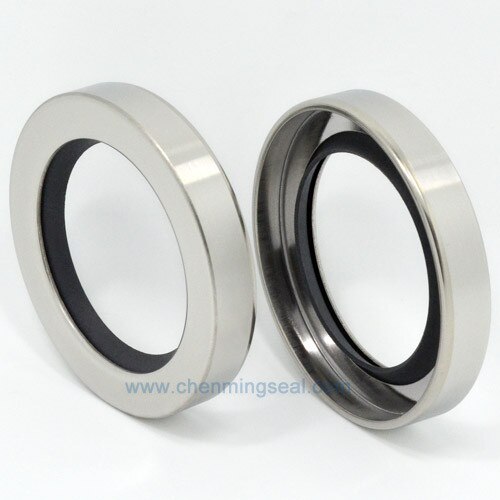thumbnail image 2 of NQK TC 32-52-8 Metric Oil Seal – 32mm ID X 52mm OD X 8mm Width, Dust Seal 2 of 3