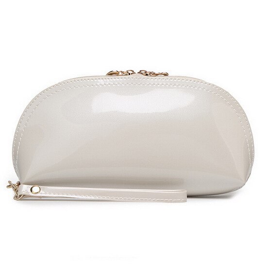 Summer candy PU patent leather day clutches star style Evening Bag Luxury purse 15 colors WLHB1146: White