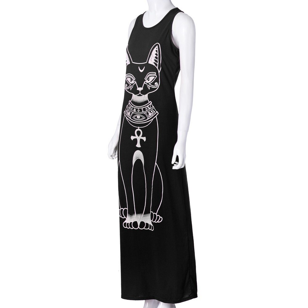 Vrouwen Casual Mouwloze Boho Lange Cocktail Party Strand Jurk ropa de playa mujer kostuum da bagno donna bata feminina