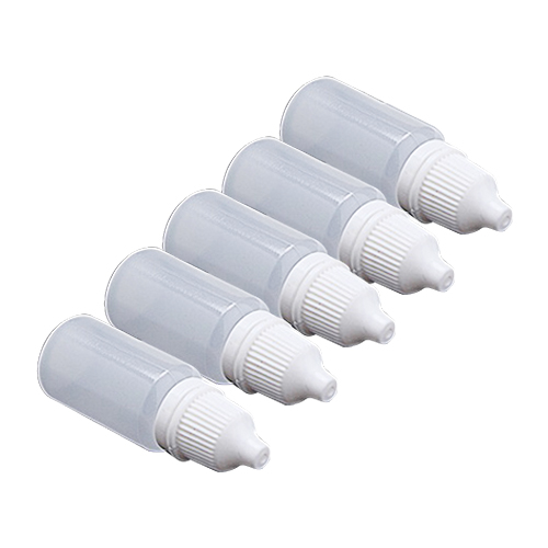 5 stk holdbare 5-100ml tomme plastik sammenpresselige dråberflasker øjenvæske dråber genopfyldelig flaske lille plastikflaske: 100ml