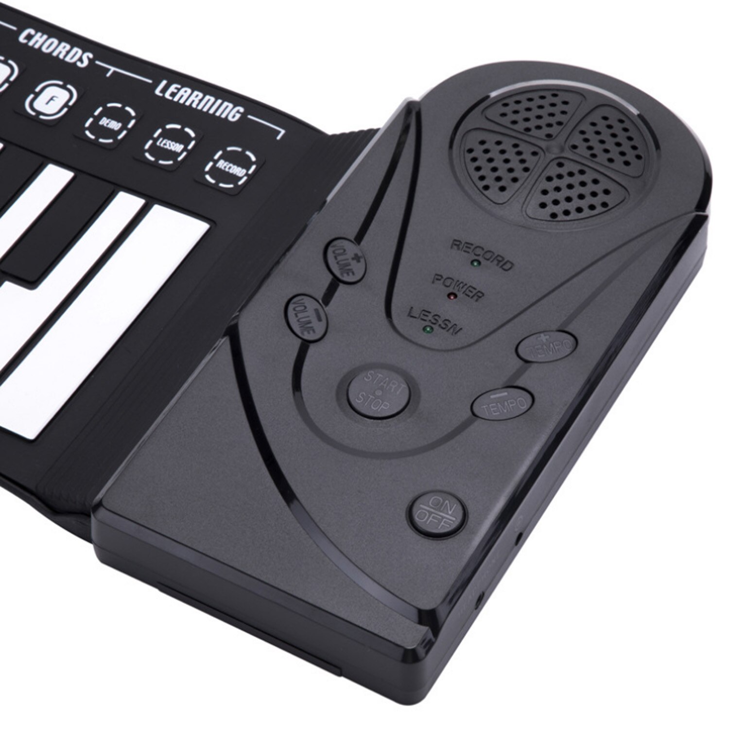 Børn nybegynder bærbar foldbar 49- nøgle elektronisk roll up keyboard klaver musikalsk digital nøglebræt musikinstrument undervisning legetøj