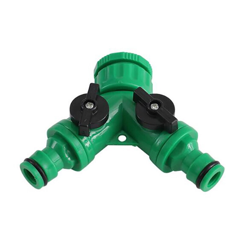 Garden Hose Splitter 2 Way Y shape Connector Hose Adapter Gardening Supplies MYDING