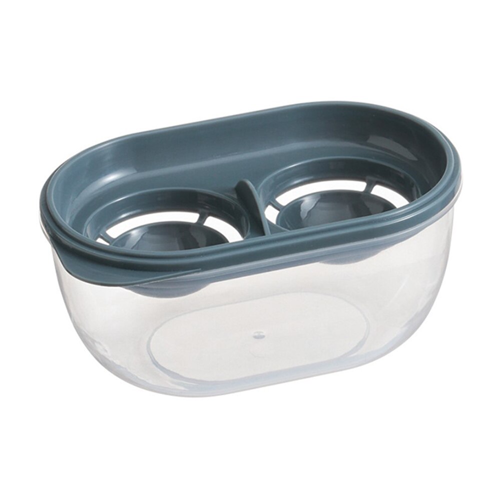 3 Kleuren Plastic Ei Separator Eiwit Separator Yolk Sifting Chef Eetkamer Koken Gadget Keuken Ei Tool Eiwit Separator: blue