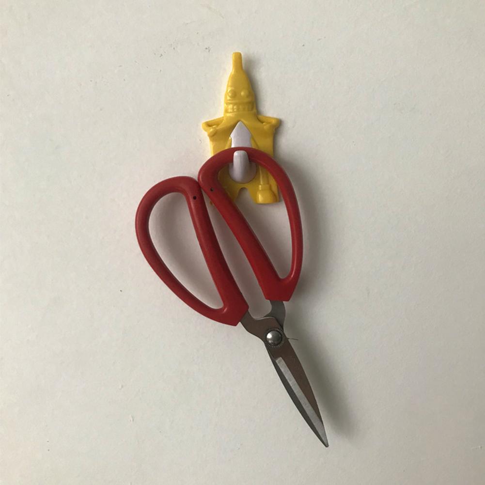 Banaan Vorm Haak Deur Haken Creatieve Plastic Banaan-vormige Haak Muur Hanger Voor Kleren Sleutel Paraplu Jas Opknoping Organisator