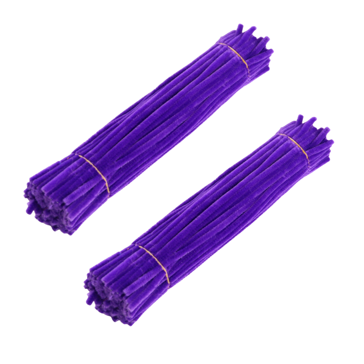 Limpiadores de tuberías de la serie púrpura, suministros para manualidades, manualidades y manualidades, 200 piezas: Morado