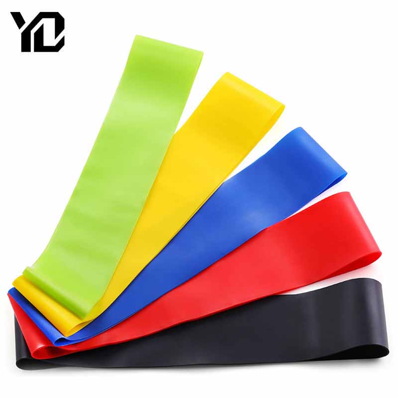 5 colori elastici di resistenza fitness elastico allenamento attrezzature per il fitness allenamento fitness gomma esercizio attrezzature da palestra elastico